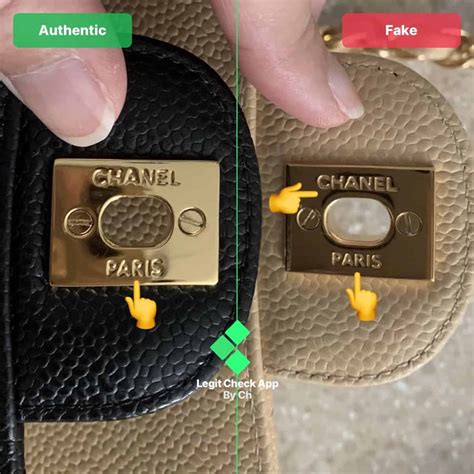 fake chanel logo vs real|authentic Chanel counterfeit.